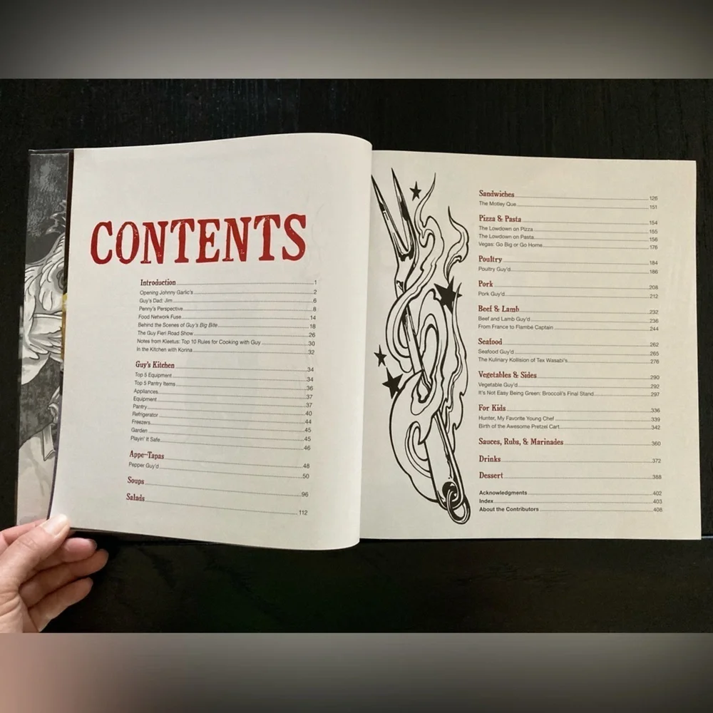 Guy Fieri cookbook- Cookin’it, Livin’it, Lovin’ it